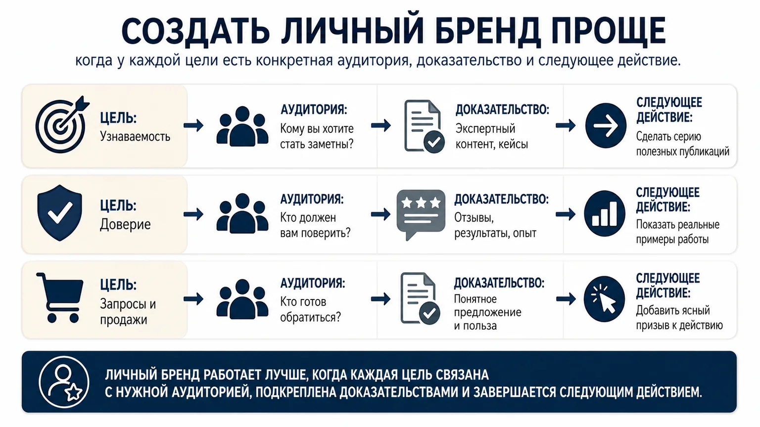 Как создать личный бренд с нуля в 2026 году: стратегия на 90 дней